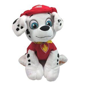 Nickelodeon Paw Patrol Fire Marshall Puppy Dog Plush Stuffed Animal 10.5"